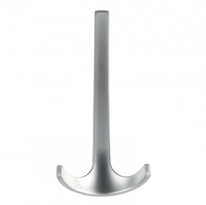 Agatatoare cuier Eclipse, finisaj crom mat, 120x60x33 mm [2]