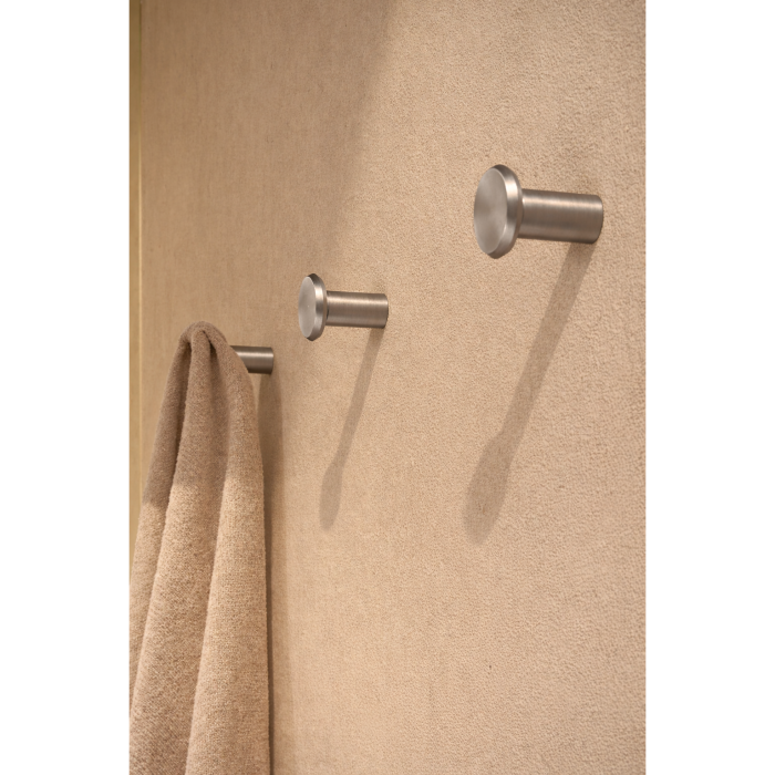 Agatatoare cuier Fase, finisaj otel inoxidabil, 33x38 mm [3]