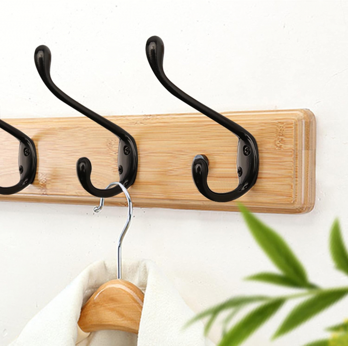 Agatatoare cuier Malag B0, finisaj negru mat GT, 84x20x57 mm [3]
