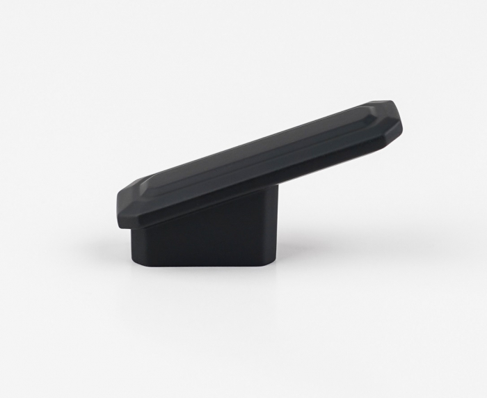 Agatatoare cuier mica King, finisaj negru mat CB, 75x25x38 mm [3]