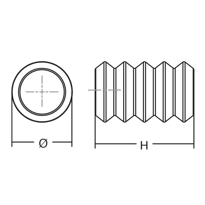 Agatatoare cuier Pulse, finisaj negru mat lacuit, 28x45 mm [7]