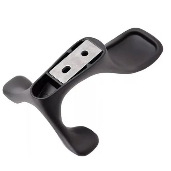 Agatatoare cuier Toledo, finisaj negru mat GT, 104x78x30.5 mm [2]