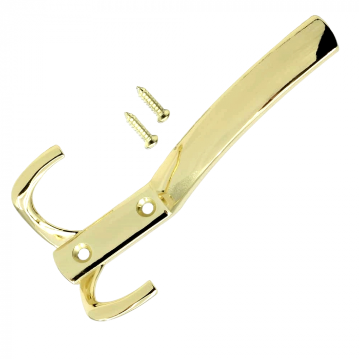 Agatatoare cuier tripla FCH-09, finisaj auriu [2]