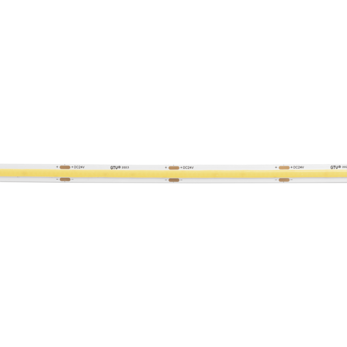 Bandă LED COB GTV, lumină rece, 480 LED/m, 24V, IP20, 5 m [5]