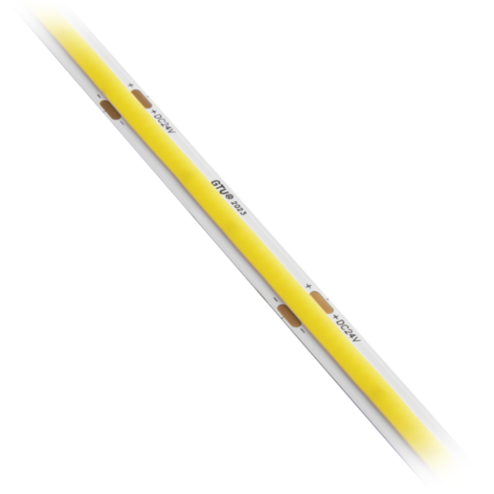 Bandă LED COB GTV, lumină rece, 480 LED/m, 24V, IP20, 5 m [6]