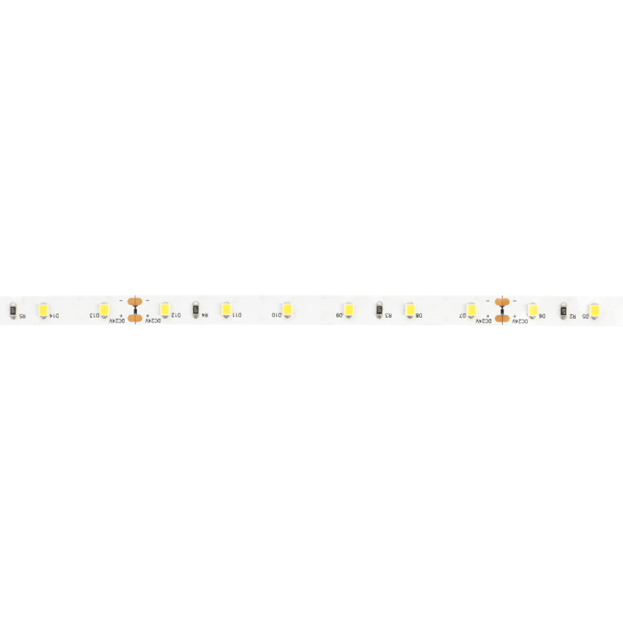 Bandă LED Flash GTV, lumină caldă, 60 LED/m, 780 lm/m, 12 W/m, 24V, IP20, 5 m [2]