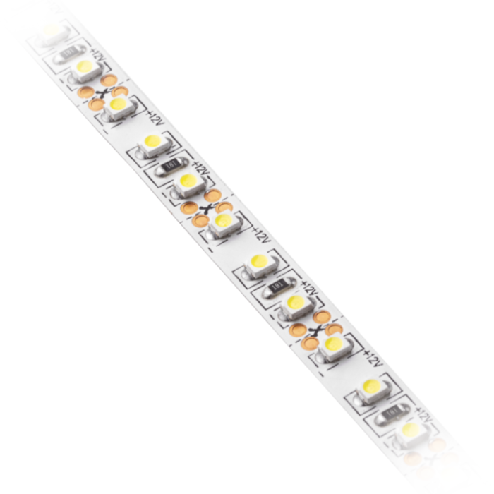 Bandă LED Flash GTV, lumină rece, 120 LED/m, 550 lm/m, 9,6 W/m, 12V, IP20, 2 m [2]