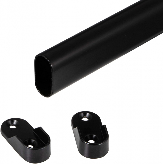 Bara pentru umerase ovala neagra 30x15 mm, lungime 1 m [2]