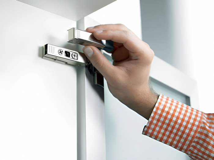 Amortizor pentru balama aplicata, Blumotion 973A, finisaj nichel satin [5]