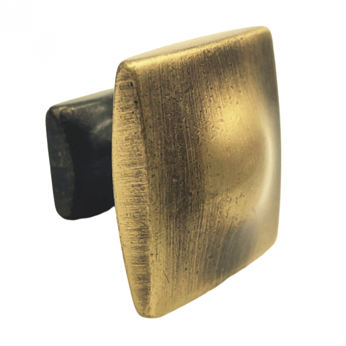 Buton pentru mobila Gao, finisaj bronz antichizat, 30x30 mm [3]