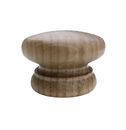 Buton din lemn pentru mobilier Devon, finisaj stejar, D:41 mm [2]