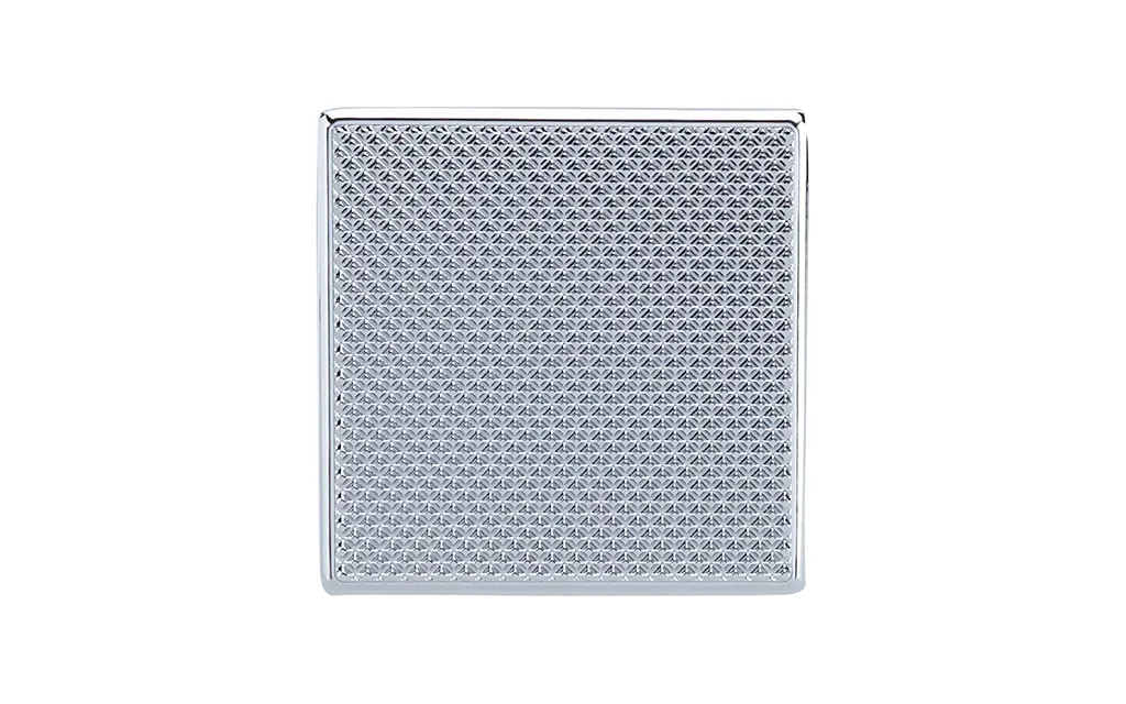 Buton patrat pentru mobila Caro, finisaj crom lucios CB, 64x64x26 mm [2]