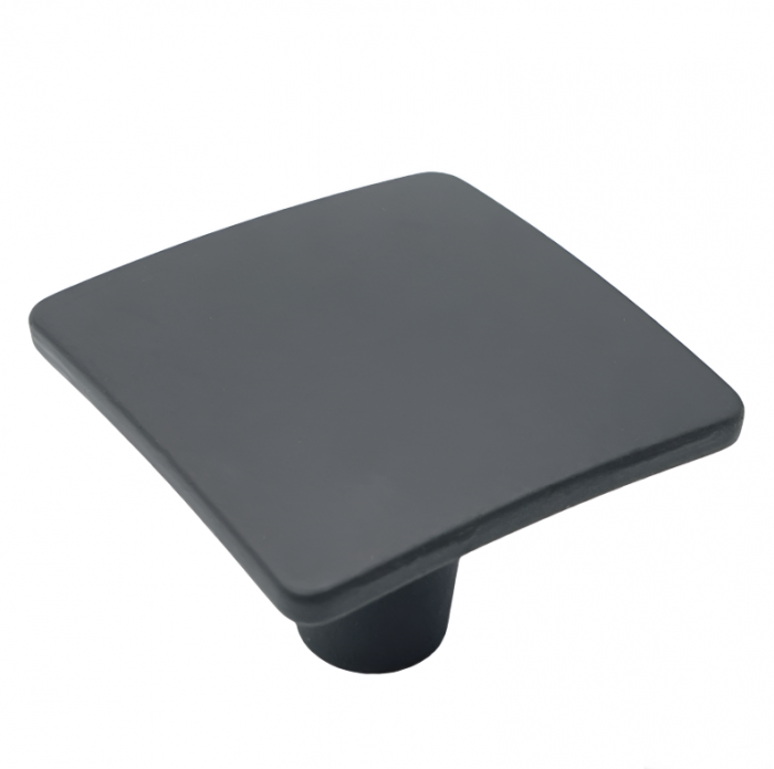 Buton pentru mobila Adan, finisaj negru cobalt, 32x32 mm [2]