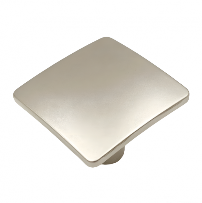 Buton pentru mobila Adan, finisaj nichel satin, 32x32 mm [2]