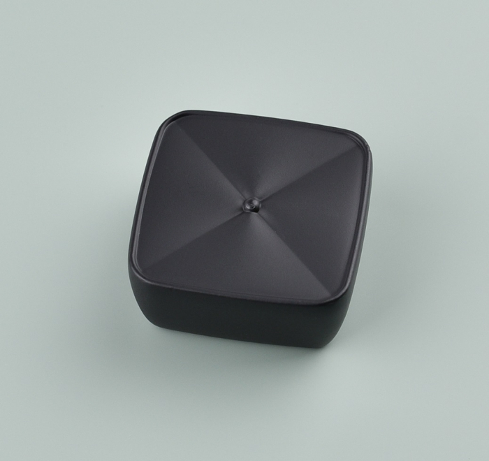 Buton pentru mobila Alan, finisaj negru mat CB, 16 mm [5]