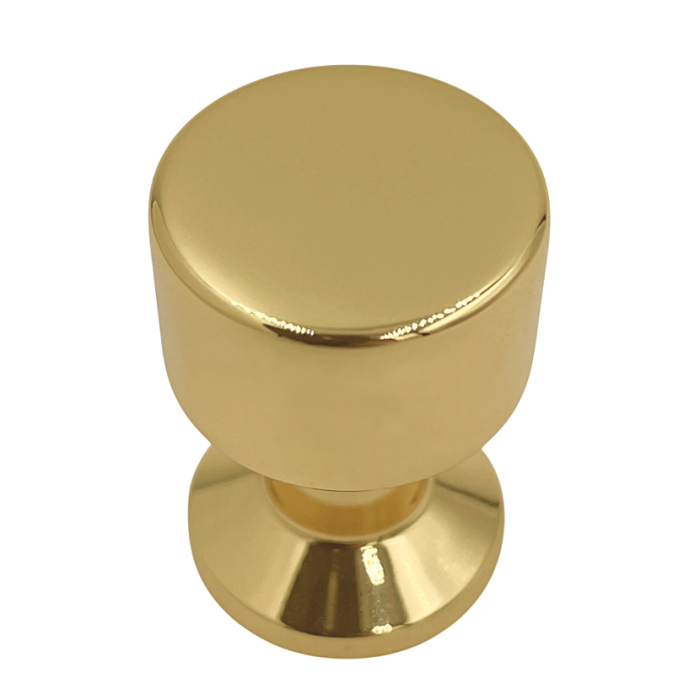 Buton pentru mobila Alaz, finisaj aur lacuit CB, Ø:22 mm [2]