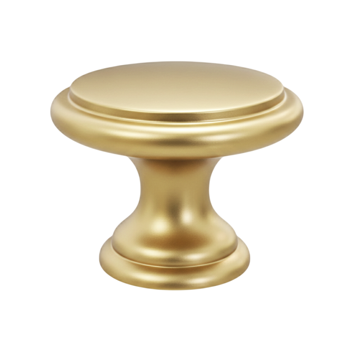 Buton pentru mobila Amber, finisaj auriu, D:30 mm [3]