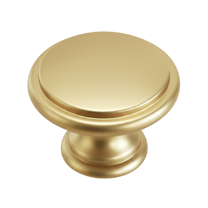 Buton pentru mobila Amber, finisaj auriu, D:30 mm [2]