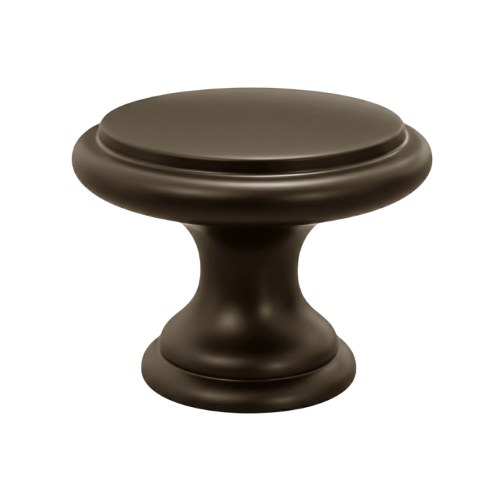 Buton pentru mobila Amber, finisaj bronz alfa, D:30 mm [3]