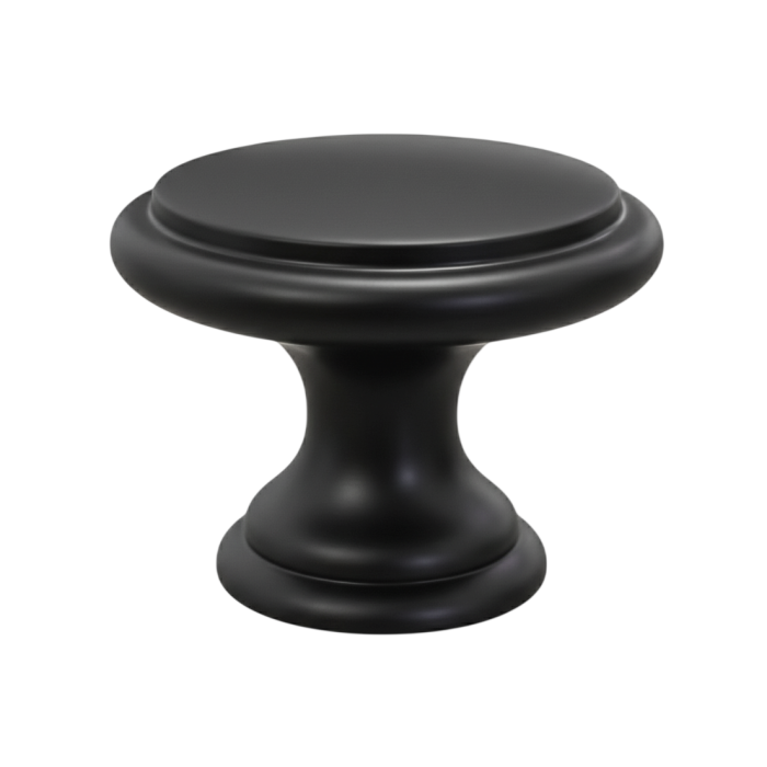 Buton pentru mobila Amber, finisaj negru cobalt, D:30 mm [3]