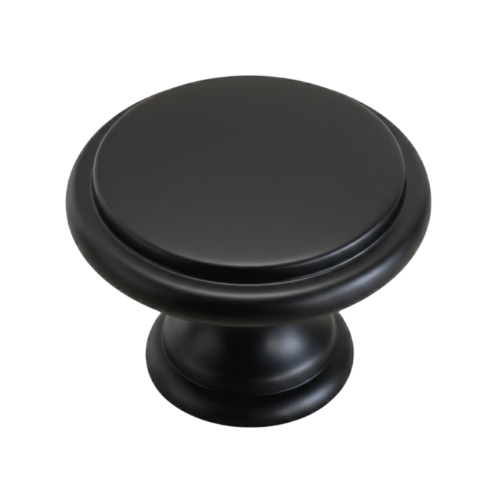 Buton pentru mobila Amber, finisaj negru cobalt, D:30 mm [2]