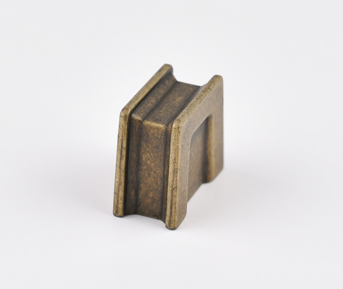 Buton pentru mobila Aron, finisaj alama antichizata CB, 16 mm [3]