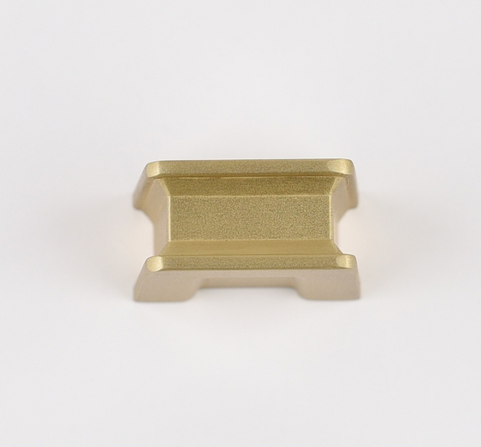 Buton pentru mobila Aron, finisaj alama satin CB, 16 mm [2]