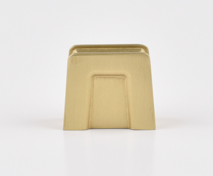 Buton pentru mobila Aron, finisaj alama satin CB, 16 mm [4]