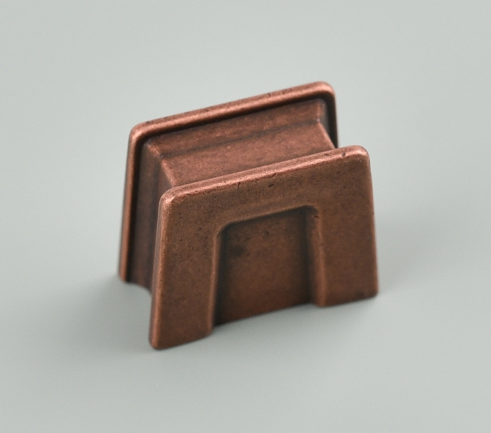 Buton pentru mobila Aron, finisaj cupru antichizat CB, 16 mm [5]
