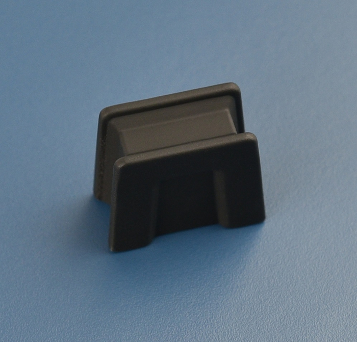 Buton pentru mobila Aron, finisaj negru mat CB, 16 mm [5]