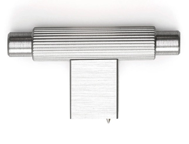 Buton pentru mobila Arpa, finisaj otel inoxidabil, 70x35 mm [7]