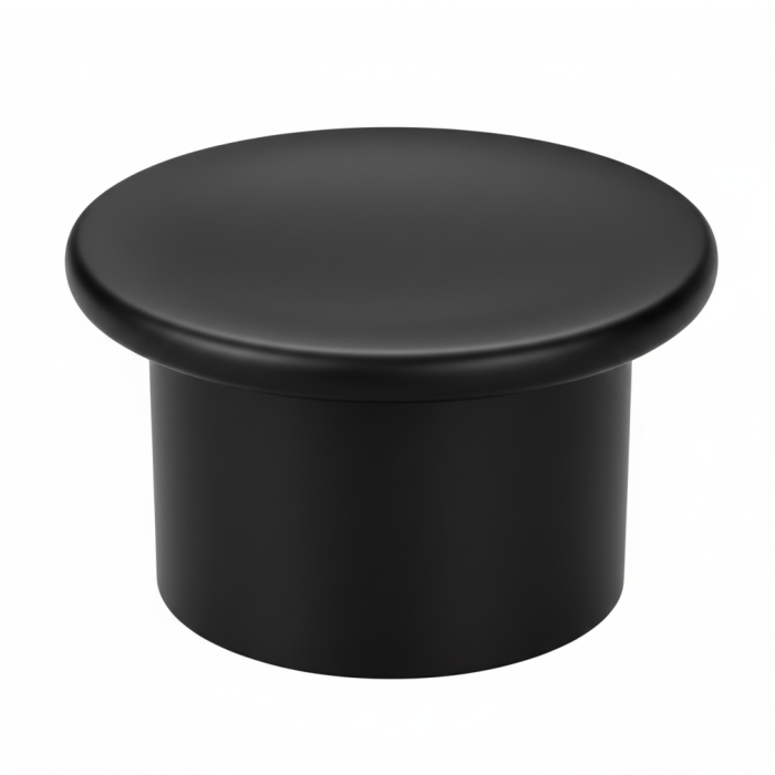 Buton pentru mobila Aspen, finisaj negru grafit, D:48 mm [2]