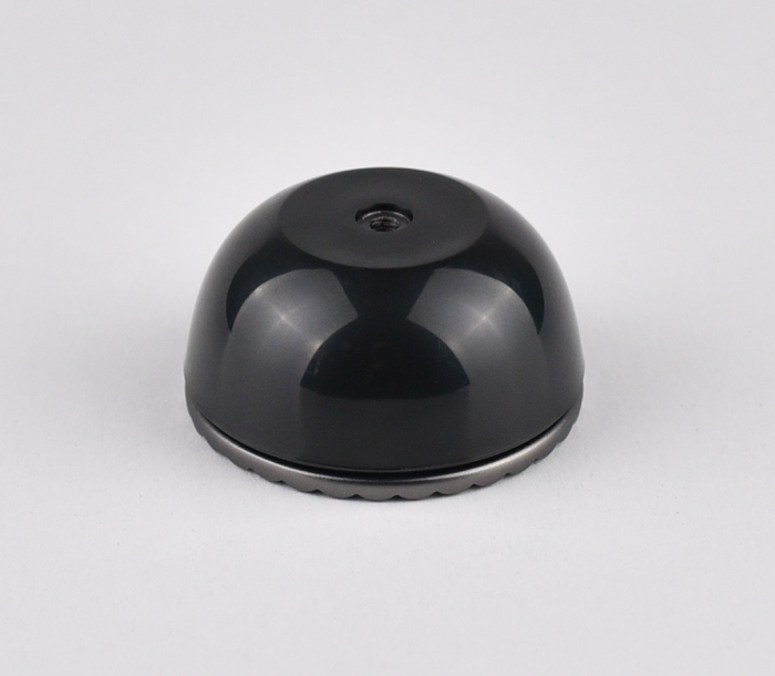 Buton pentru mobila Avery, finisaj negru gun metal CB, Ø 50 mm [3]