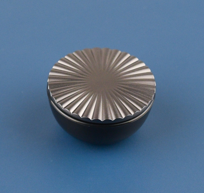 Buton pentru mobila Avery, finisaj negru gun metal CB, Ø 50 mm [5]