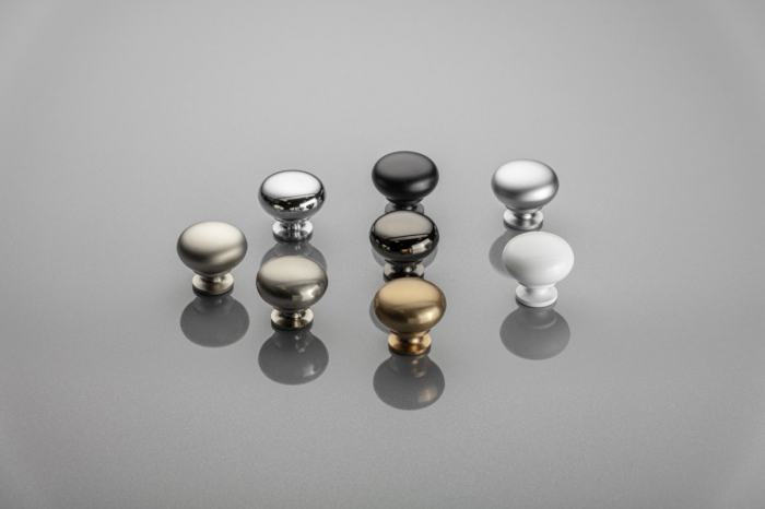 Buton pentru mobila Berga, finisaj sampanie GT, D:32.5 mm [4]
