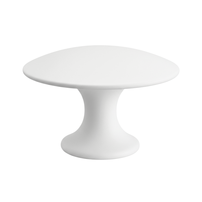 Buton pentru mobila Britt, finisaj alb, D:30 mm [2]