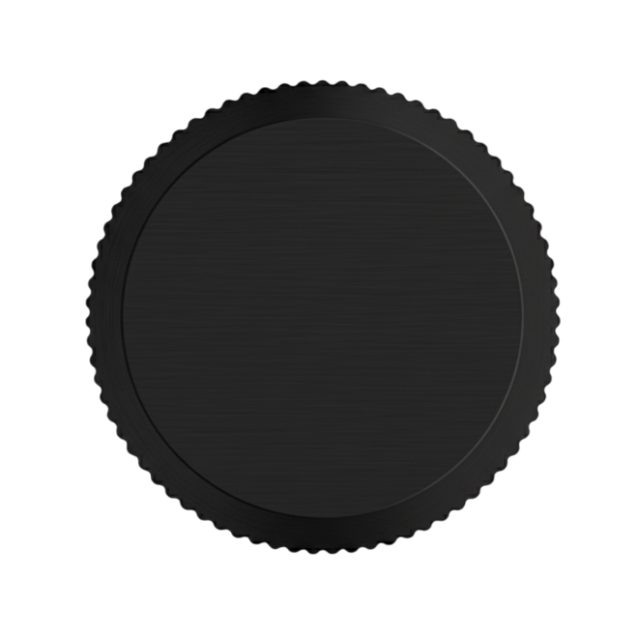 Buton pentru mobila Brooklyn Big, finisaj negru periat, D:40 mm [2]