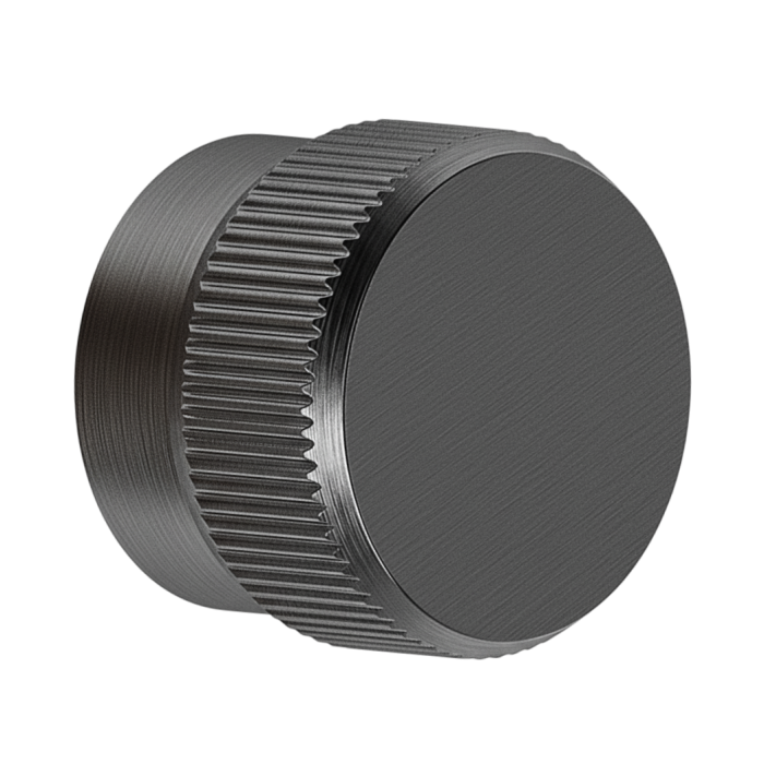 Buton pentru mobila Brooklyn Big, finisaj negru titan, D:40 mm [4]