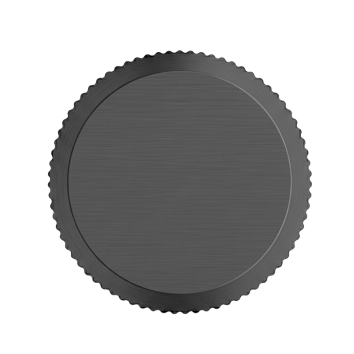 Buton pentru mobila Brooklyn Big, finisaj negru titan, D:40 mm [2]