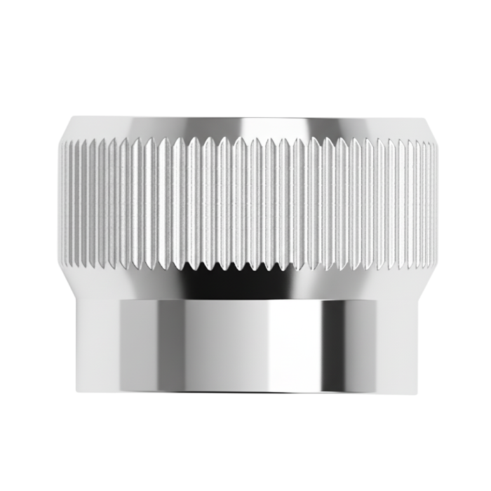 Buton pentru mobila Brooklyn Big, finisaj nichel lucios, D:40 mm [3]