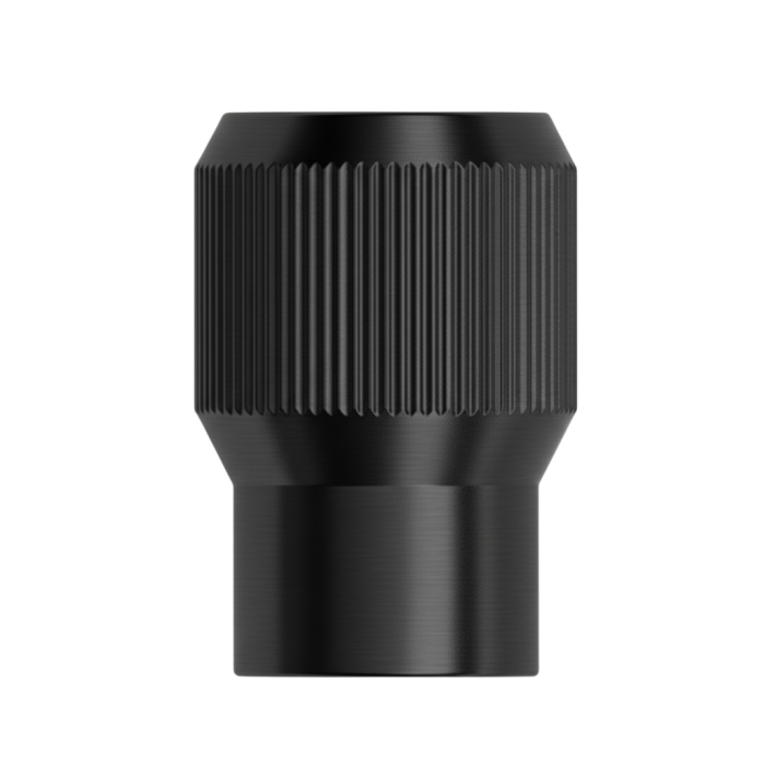Buton pentru mobila Brooklyn, finisaj negru periat, D:20 mm [3]