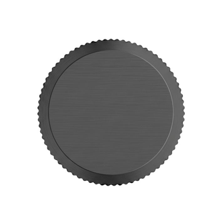 Buton pentru mobila Brooklyn, finisaj negru titan, D:20 mm [2]