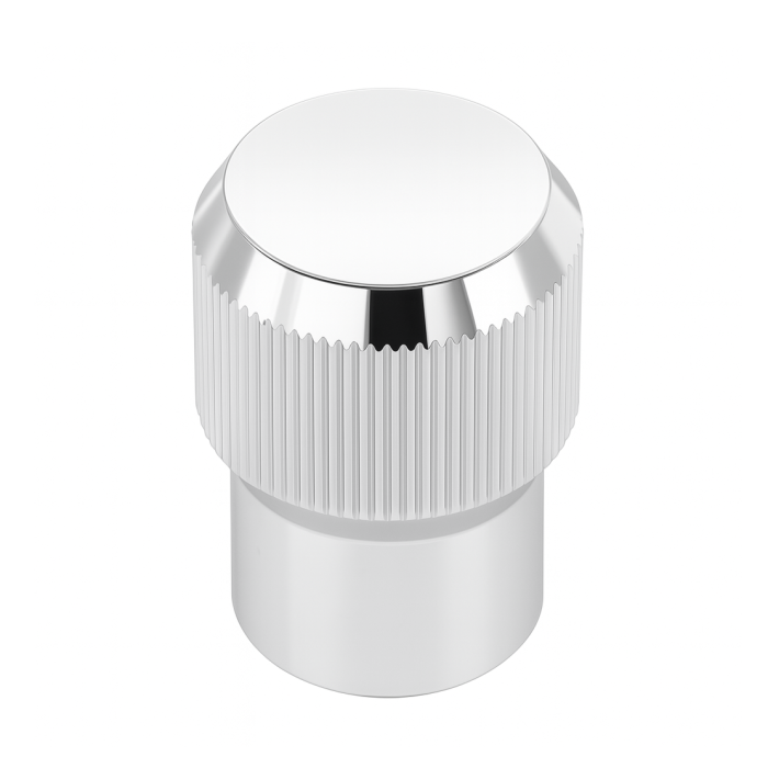 Buton pentru mobila Brooklyn, finisaj nichel lucios, D:20 mm [1]