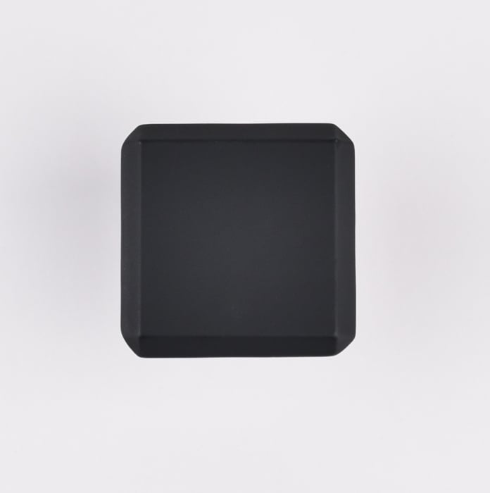 Buton pentru mobila Carli, finisaj negru mat CB, 16 mm [2]