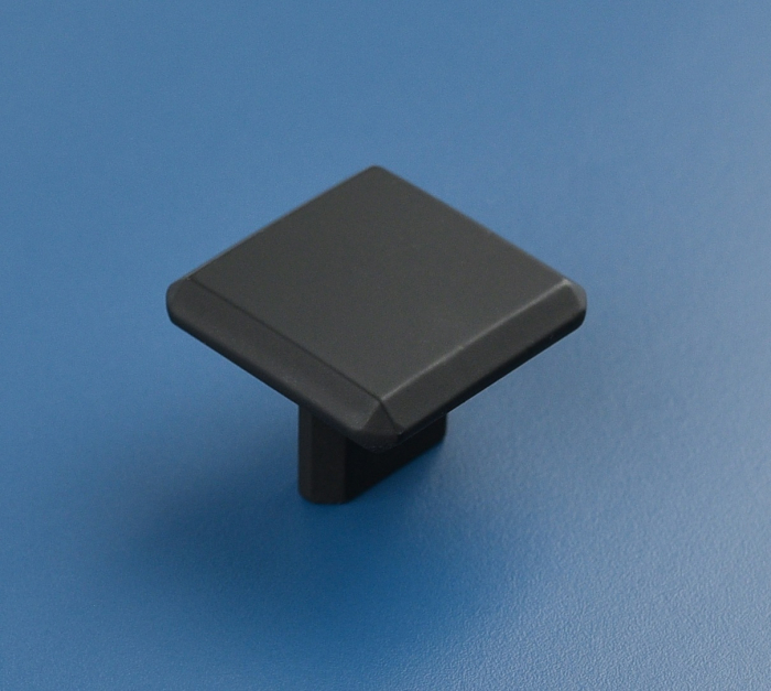 Buton pentru mobila Carli, finisaj negru mat CB, 16 mm [5]