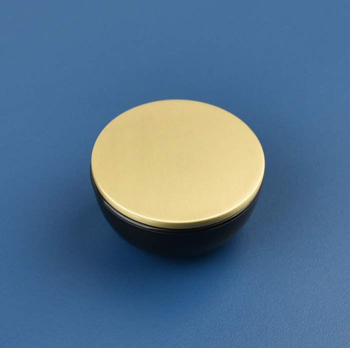 Buton pentru mobila Colin, finisaj alama satin CB, Ø 50 mm [5]