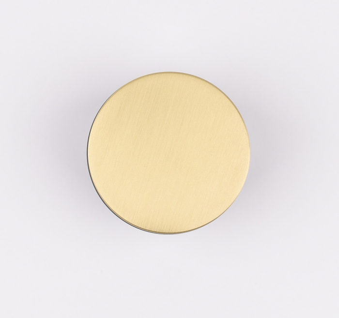 Buton pentru mobila Colin, finisaj alama satin CB, Ø 50 mm [4]
