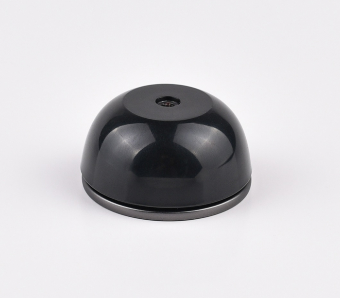 Buton pentru mobila Colin, finisaj negru gun metal CB, Ø 50 mm [4]