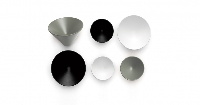 Buton pentru mobila Conic Zamak, finisaj negru mat, D 29.4 mm [2]