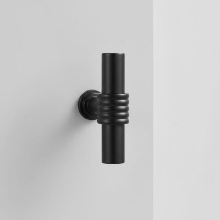 Buton pentru mobila Cruz, finisaj negru mat [4]